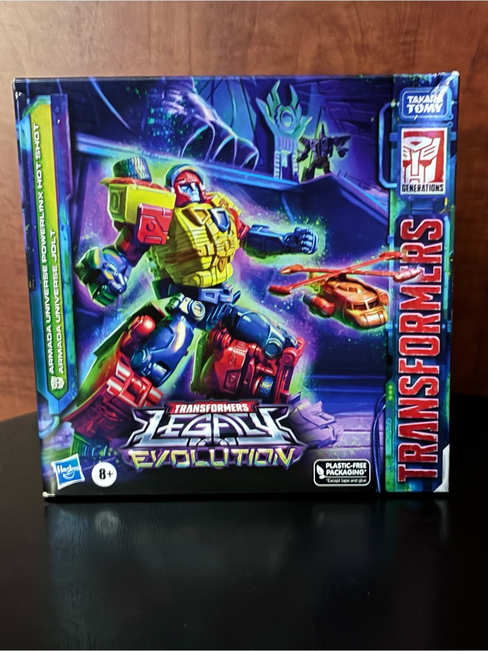 Transformers Legacy Evolution Armada Powerlinx Hot Shot & Jolt